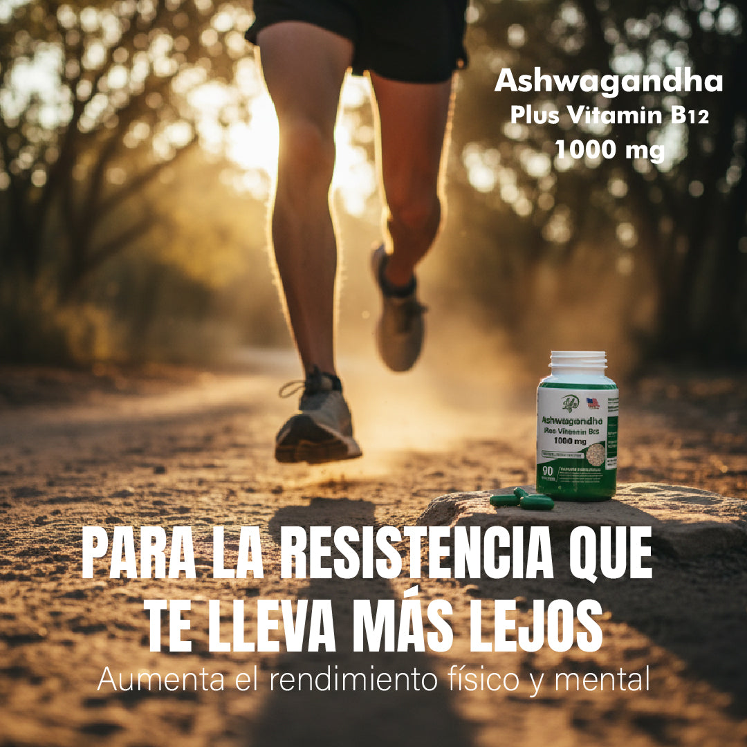 ASHAWAGANDA + B12 X 90 CAPSULAS