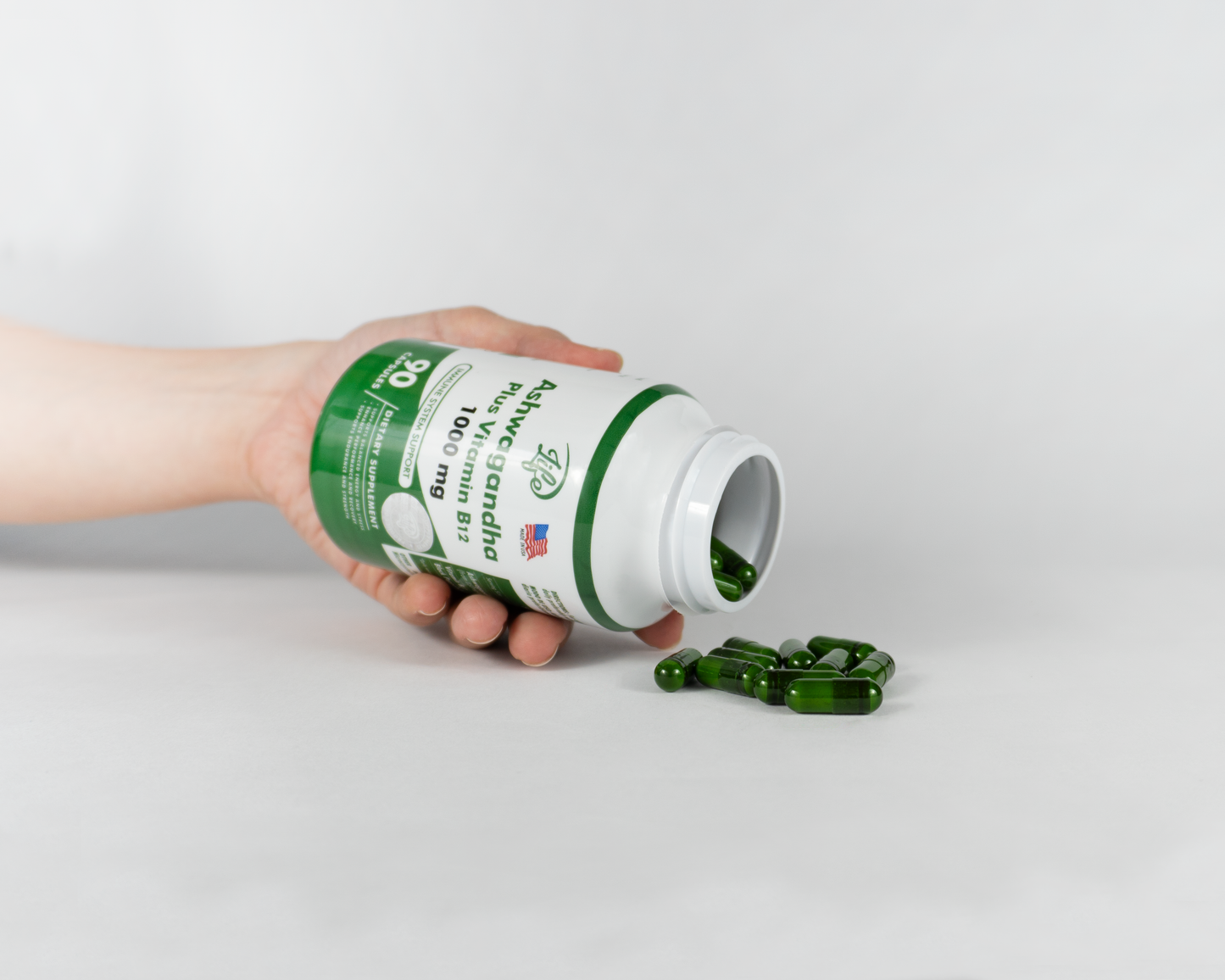 ASHAWAGANDA + B12 X 90 CAPSULAS