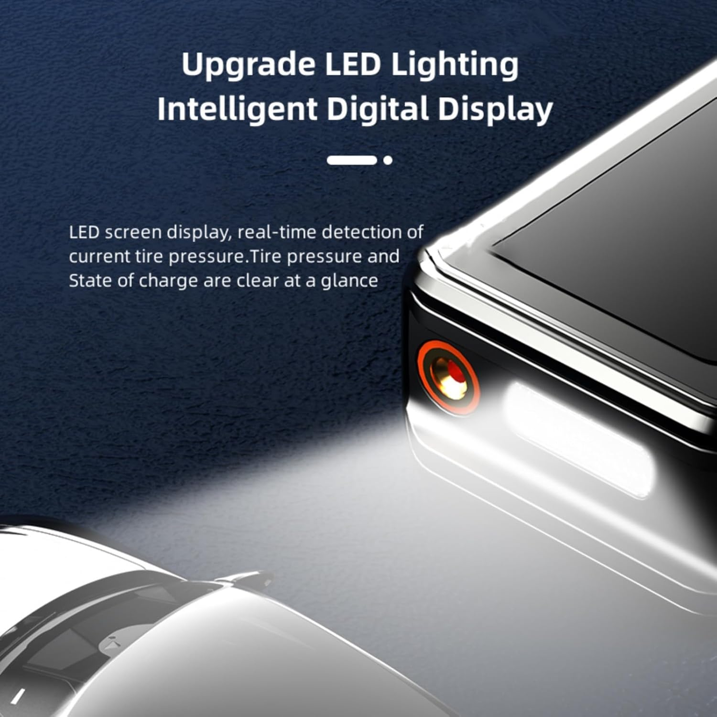 BOMBA DE AIRE PORTATIL RECARGABLE